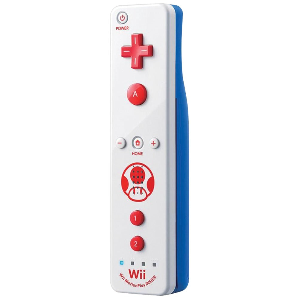 Nintendo(R) 102147 Wii(TM)/Wii U(TM) Toad(TM) Edition Wii Remote(TM) Plus