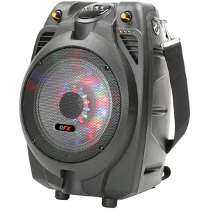 QFX(R) PBX-710700BTL 6.5"" Portable Bluetooth(R) Party PA Speaker