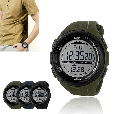 Men LED Digital Military Watch  Dive Swim  Watches Fashion Outdoor Sports Wristwatches Outdoor Sports WristwatchesMen LED Digital Military Watch  Dive  Swim  WatchesNew Outdoor Sports WristwatchesMen LED Digital Military Watch  Dive  Swim  WatchesHo