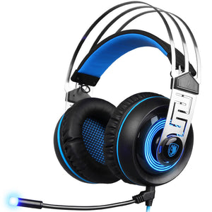 SADES A7 Stereo Surround Gaming Headset Headband MicHeadphone