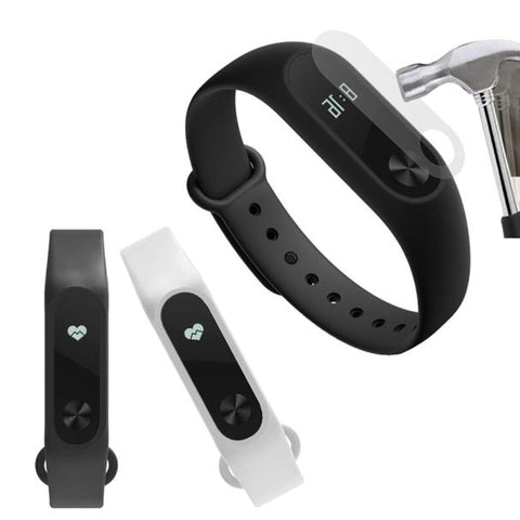 5PC Frosted Scrub Screen Protector Film For Xiaomi Mi Band 2 Smartband