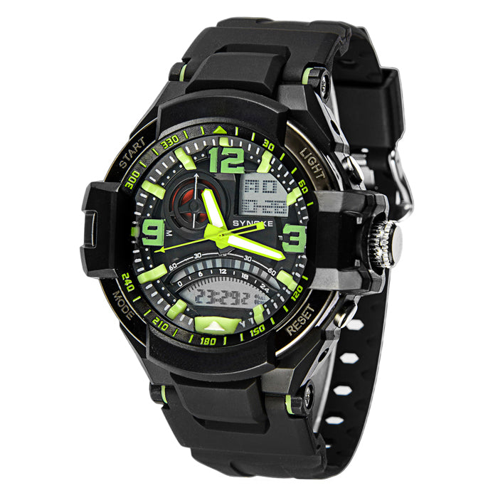 New Multi Function Military Digital LED Quartz Sports Wrist Watch Waterproof