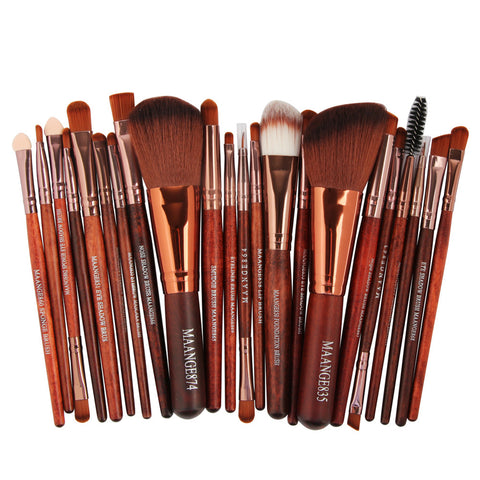 New 22pcs Cosmetic Makeup Brush Blusher Eye Shadow Brushes Set Kit