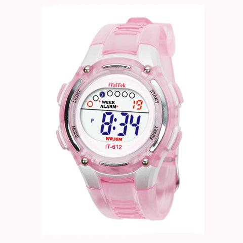 Children Boys Girls Swimming Sports Digital Waterproof Wrist Watch