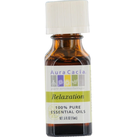 ESSENTIAL OILS AURA CACIA by Aura Cacia RELAXATION-ESSENTIAL OIL .5 OZ