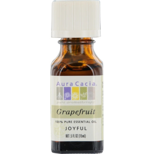 ESSENTIAL OILS AURA CACIA by Aura Cacia GRAPEFRUIT-ESSENTIAL OIL .5 OZ