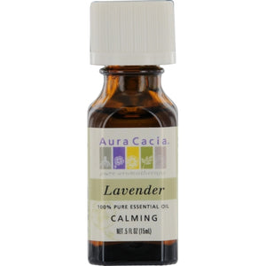 ESSENTIAL OILS AURA CACIA by Aura Cacia LAVENDER-ESSENTIAL OIL .5 OZ