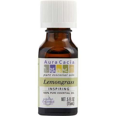 ESSENTIAL OILS AURA CACIA by Aura Cacia LEMON GRASS-ESSENTIAL OIL .5 OZ