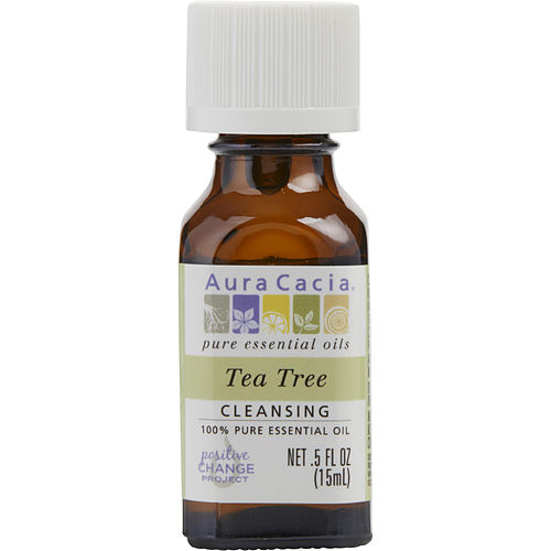 ESSENTIAL OILS AURA CACIA by Aura Cacia TEA TREE-ESSENTIAL OIL .5 OZ