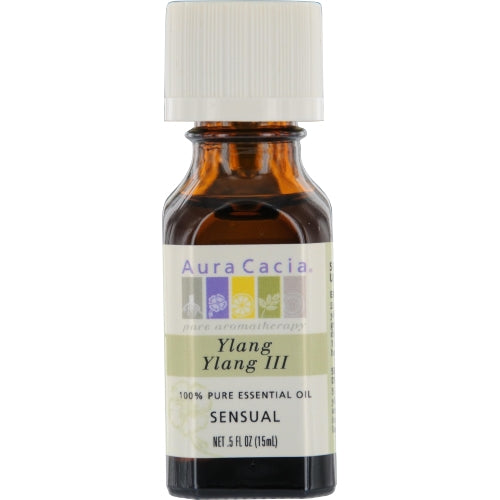 ESSENTIAL OILS AURA CACIA by Aura Cacia YLANG YLANG III-ESSENTIAL OIL .5 OZ