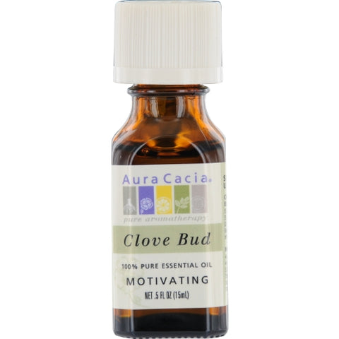 ESSENTIAL OILS AURA CACIA by Aura Cacia CLOVE BUD-ESSENTIAL OIL .5 OZ