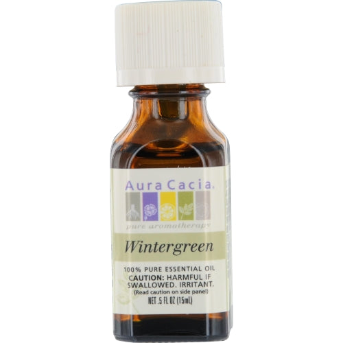 ESSENTIAL OILS AURA CACIA by Aura Cacia WINTERGREEN-ESSENTIAL OIL .5 OZ