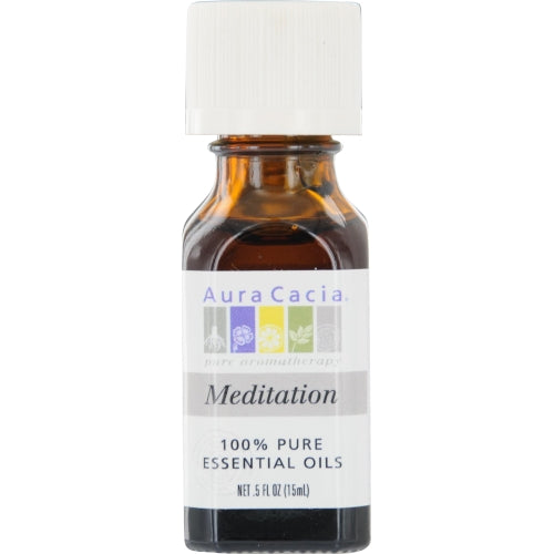 ESSENTIAL OILS AURA CACIA by Aura Cacia MEDITATION-ESSENTIAL OIL .5 OZ