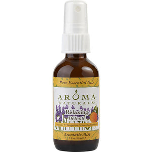 RELAXING AROMATHERAPY by Relaxing Aromatherapy AROMATIC MIST SPRAY 2 OZ.  COMBINES THE ESSENTIAL OILS OF LAVENDER AND TANGERINE TO CREATE A FRAGRANCE THAT REDUCES STRESS.