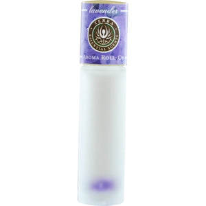 TERRA ESSENTIAL SCENTS by Terra Essential Scents LAVENDER AROMA ROLL ON - ESSENTIAL OILS OF LAVENDER WITH AMETHYST GEMSTONES IN JOJOBA OIL .33 OZ