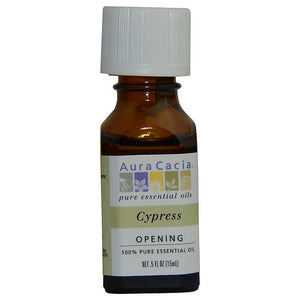 ESSENTIAL OILS AURA CACIA by Aura Cacia CYPRESS-ESSENTIAL OIL .5 OZ