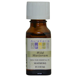 ESSENTIAL OILS AURA CACIA by Aura Cacia WILD MARJORAM-ESSENTIAL OIL .5 OZ