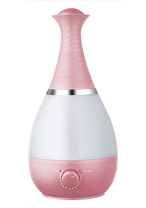 Sunpentown Home Living Room Appliance Ultrasonic Humidifier With Fragrance Diffuser Pink