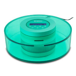 AuraBreeze Essential Oil Aroma Diffuser with Nature Sounds and Clock - Turquoise